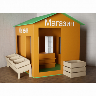 Игровой домик «Рынок» - «globural.ru» - Новоуральск