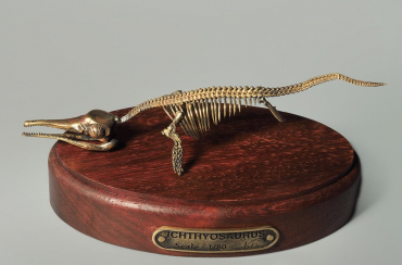 Модель скелета ихтиозавра Ichthyosaurus - «globural.ru» - Новоуральск