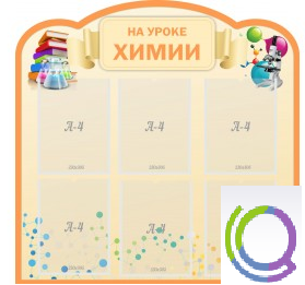 Стенд "На уроке химии" (вариант 1) - «globural.ru» - Новоуральск