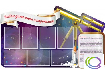 Стенд "Наблюдательная астрономия" - «globural.ru» - Новоуральск