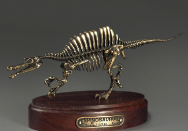 Модель скелета динозавра Spinosaurus - «globural.ru» - Новоуральск