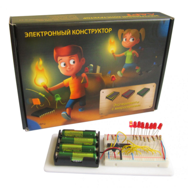 Электронный конструктор "Эксперименты с микросхемами" - «globural.ru» - Новоуральск