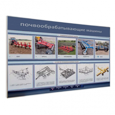 Электрифицированный светодинамический стенд «Почвообрабатывающие машины» - «globural.ru» - Новоуральск